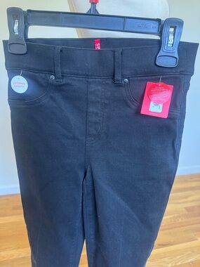 Spanx Black Stretch Bootcut pull up Jeans